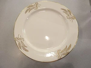Juego de 4 platos de porcelana vintage de trigo dorado pradera de por vida SEMI VÍTREO - Imagen 1 de 6