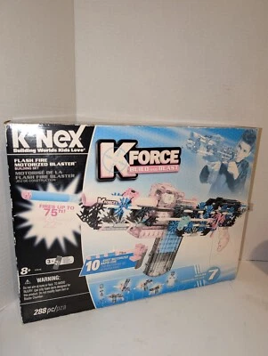 K’nex Kforce Build And Blast 288pc Flash Fire Motorized blaster 1pc Missing  - Image 1 of 4