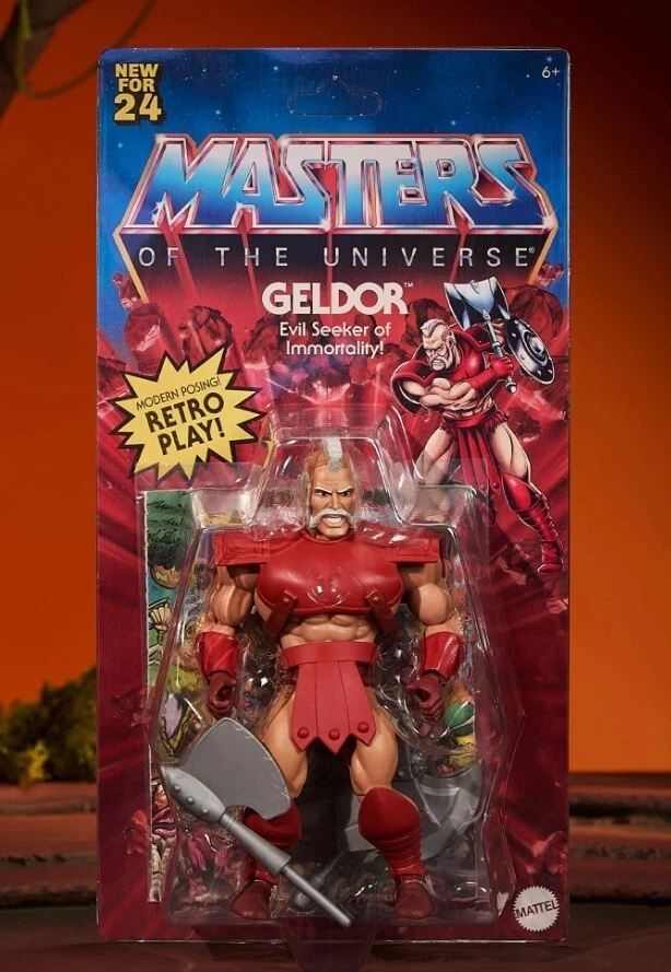 Geldor 2024 Motu Origins Mattel Creations Masters Universe NEU # Auswahl MISB