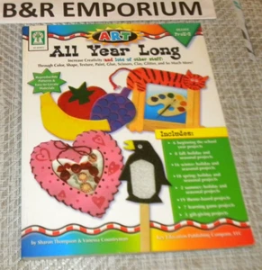 Art All Year Long - Grades PreK-2 (2006 Key Education) - Pre-owned Activity Book - Imagen 1 de 2