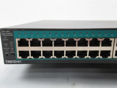 TRENDnet TPE-5240WS 52-Port Gigabit Web Smart Switch 48 PoE+ V.1.5R - Image 1 of 4