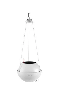 Lechuza Bola Color 23 weiß Blumenampel Komplettset - Bild 1 von 4