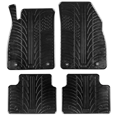 Alfombrillas de goma para auto Chevrolet Malibu 2011-2016 alfombras de alta resistencia para todo tipo de clima Foto 1 de 4