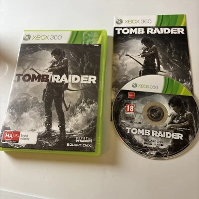 Tomb Raider - Xbox 360 PAL - Complete With Manual - Image 1 of 4