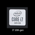 10Th Generation Intel Core I9 I7 I5 I3 Cpu Metal Sticker Laptop Logo Sticker_Wf