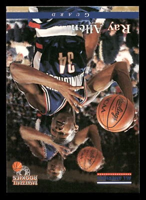 1996 Score Board Rookies #84 Ray Allen Connecticut Huskies - Image 1 of 2