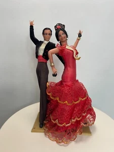 MARIN CHICLANA Vintage 60er Jahre Original Spanische Flamenco Tänzerin Puppen Männlich Weiblich - Bild 1 von 4