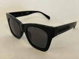 Steve Madden Women's Black Sunglasses With Chain SR0921 - Picture 1 of 5