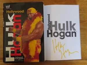 WWE WCW Champion HULK HOGAN signed HOLLYWOOD 2002 1st Ed Book PSA REAL DEAL - Picture 1 of 3