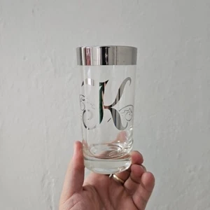 DOROTHY THORPE ESTILO PLATA MONOGRAMA INICIAL K VASOS Queens Lusterware - Imagen 1 de 11