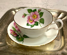 Antique Royal Grafton Fine Bone China Made in England - TEA CUP AND SAUCER SET
