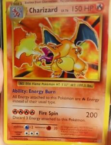 Pokémon TCG Charizard XY Evolutions 11/108 Holo Holo Rare NM Pokemon Card Zard