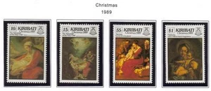 KIRIBATI MNH 1989 SG318-321 CHRISTMAS - Picture 1 of 1