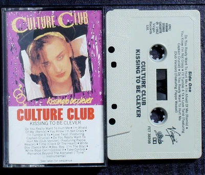 Culture Club - Kissing To Be Clever - MC Cassette [MCFx04] Made in USA - Image 1 of 4