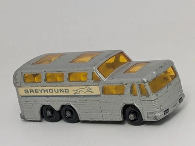 Vintage Matchbox Lesney #66 Greyhound Coach Bus Made In England No 66 - Image 1 of 4
