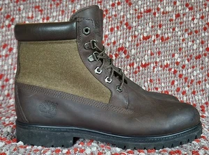 Timberland Woolrich Men's Leather & Wool Boots; Size 8 - Picture 1 of 13