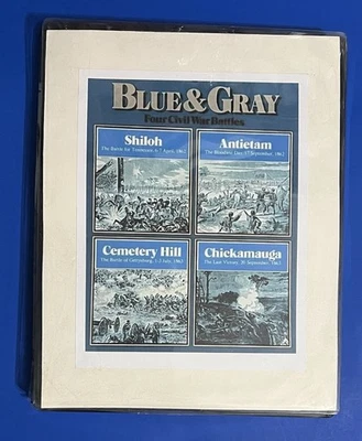 Blue & Gray: Four Civil War Battles SPI Quad 1975. Complete. Unplayed. - Image 1 of 4