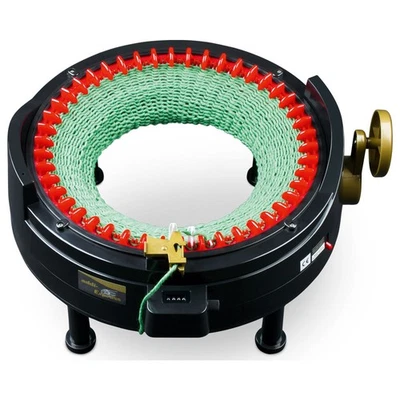 GUSTAV SELTER GMBH & CO. KG Addi Express Kingsize Strickmaschine 46 Nadeln rund & flach Strick handgekurbelt