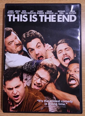 This is the End (DVD, 2013, Widescreen) James Franco, Jonah Hill, Seth Rogen - Image 1 of 2