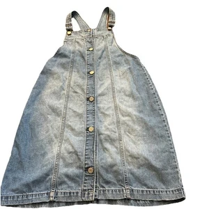 Vintage Gap Denim Jean Skirt Girl's Size XXL Blue Button Front Kidcore - Picture 1 of 5