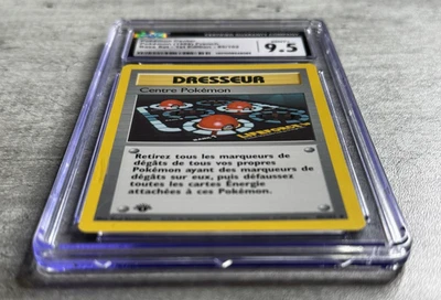 Pokemon Card FR 1st Ed. Pokemon Center CGC 9.5 Mint+ Base Set 85/102, 1999 (1) - Image 1 of 4