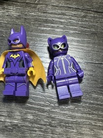 Lego DC Batman Movie Cat Woman Catcycle Chase Minifigures Batgirl and catwoman
