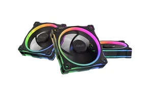 Asus Lot de 3 Ventilateurs PRIME MR120 ARGB Reverse Noir - Zdjęcie 1 z 8