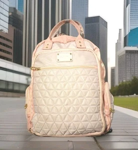 Wickeltasche Rucksack rosa Babyshow Geschenke für Mädchen guter Zustand - Bild 1 von 23