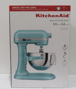 KitchenAid 5,5 cuartos de galón tazón elevador soporte mezclador agua mineral NUEVO SELLADO - Imagen 1 de 2