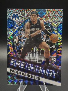 2022 Panini Mosaic Paolo Banchero #19 Breakaway Silver Mosaic Prizm - Picture 1 of 2