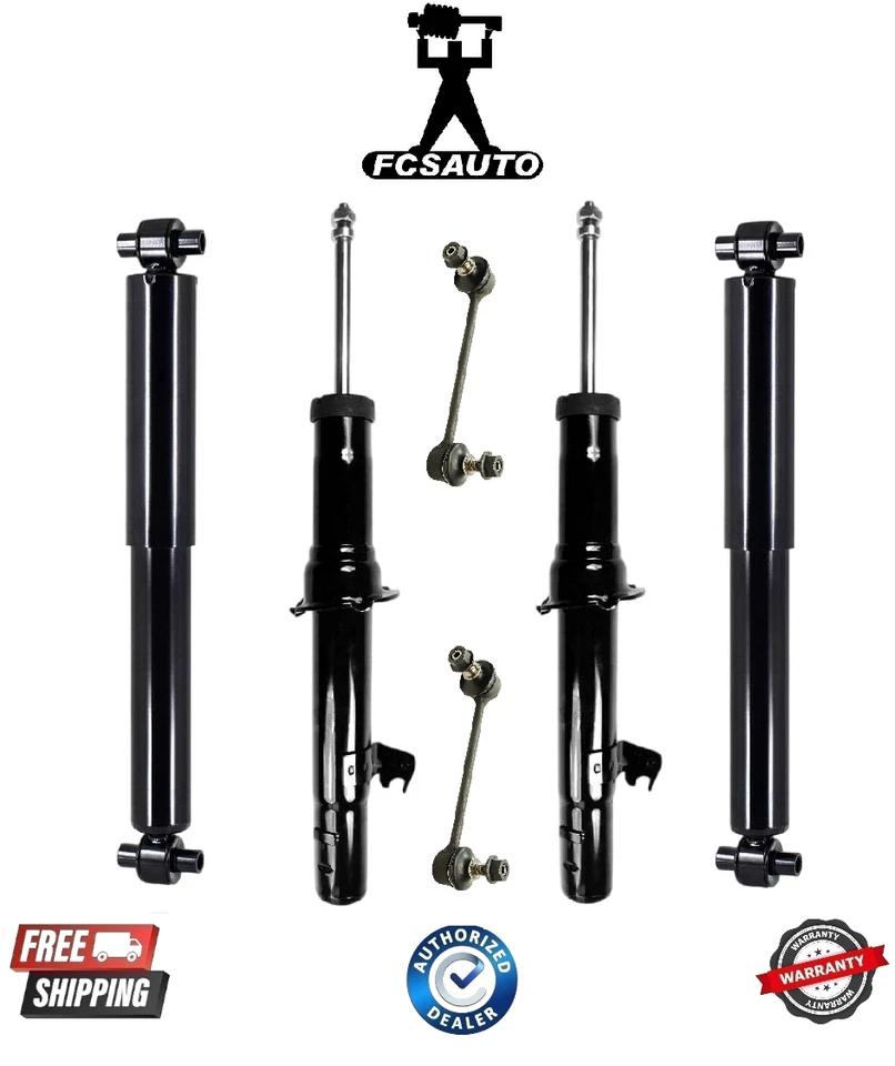 完整的前支柱和后减震组件带 Sway 杆适合 06-09 福特 Fusion — 第 1/1 张图片