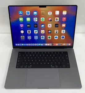 Apple MacBook Pro A2485 2021 16" M1 Pro 10-Core CPU 16-Core GPU 512GB / 32GB - Afbeelding 1 van 14