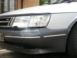 CHROME BUMPER TRIM SAAB 900 classic chrome trim bumper aero spg turbo inj conver - Bild 1 von 2