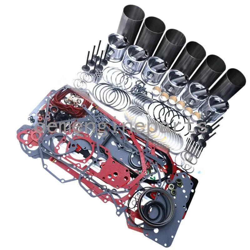 Overhaul Rebuild Kit for Cummins 6BT5.9 6BTA5.9 B5.9 6BTAA5.9 6B5.9-C Engines - Image 1 of 4