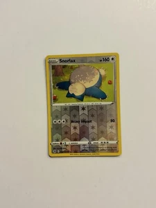 Snorlax 206/264 Fusion Strike Pokemon Rev Reverse Holo casi nuevo envío rápido - Imagen 1 de 2