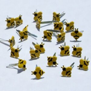MINI BEE BRADS *  EYELET OUTLET  8 PCS    NEW JUST IN STOCK