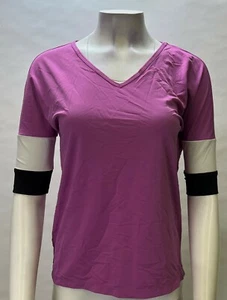 Jofit Women's 1/2 Sleeve Golf Polo Shirt Tank Top Size S Purple Retail $63 NWD - Picture 1 of 5