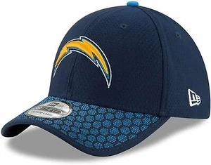 Los Angeles Chargers New Era 39THIRTY NFL Sideline Fitted Cap Hat - Size: S/M - Picture 1 of 4