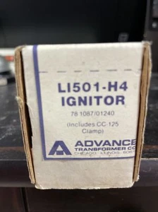 ADVANCE LI501-H4 Ballast Ignitor,1-7/8" Diameter,400W,HPS - Picture 1 of 3