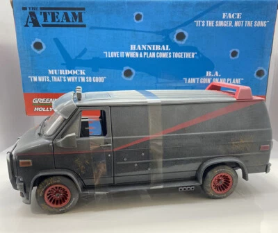 Greenlight 1/18 Scale 1983 GMC VANDURA The A-Team THE WEATHERED VERSION Rare  - Image 1 of 4