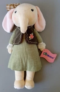 Me too Elephant Plush Doll. 12.5' Tall.  So Soft with tag - Picture 1 of 5