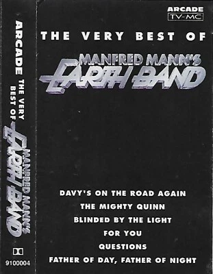 Manfred Mann's Earth Band  The Very Best Of  CASSETTE ALBUM ROCK POP Prog Rock - Image 1 of 4