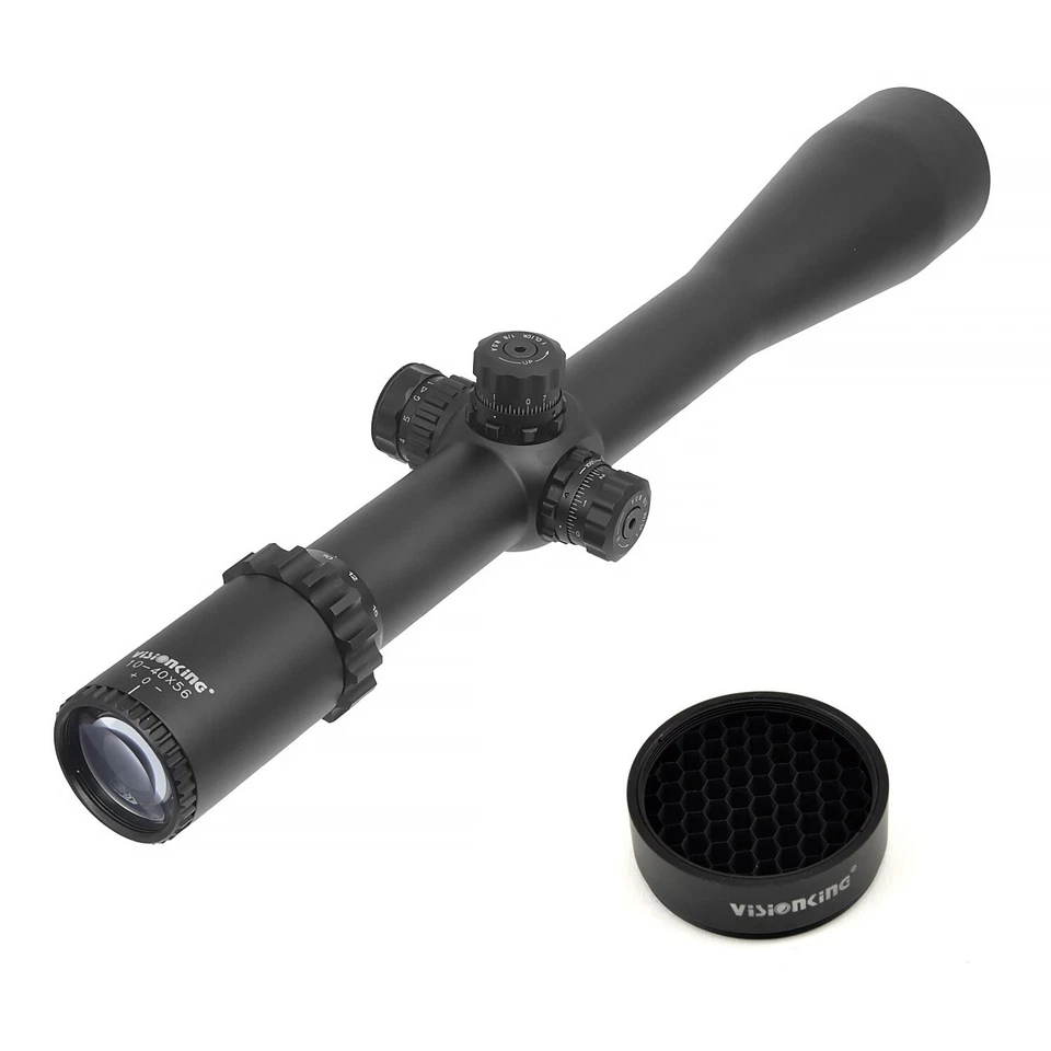 Visionking 10-40x56 Rifle Scope Long Rang Hunting Shooting Sight Killflash Mesh - Image 1 of 4