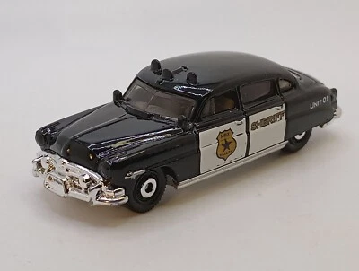 2016 Matchbox '51 Hudson Hornet Sheriff Police Patrol 1:64 Diecast Thailand - Image 1 of 4