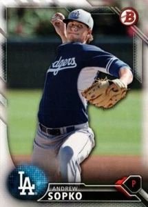 2016 Bowman Draft #BD-194 - Andrew Sopko - Los Angeles Dodgers 16-287 - Picture 1 of 2