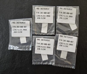 Maglite AA Mini Mag Clear Plastic Lens - 2x - PART 108-000-046 / 203-000-007 - Picture 1 of 2