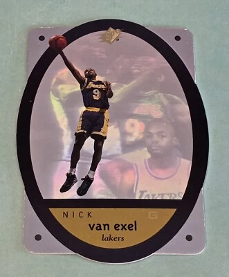 1996-97 Upper Deck SPx NICK VAN EXEL #26 Die Cut Holographic Los Angeles Lakers - Image 1 of 2
