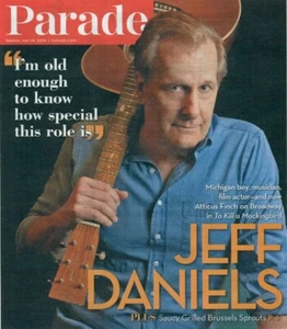 PARADE - JEFF DANIELS COVER + SAUCY GRILLED BRUSSELS SPROUTS - Picture 1 of 1