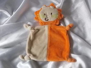 Doudou lion orange, beige, Siplec, Leclerc - Imagen 1 de 1