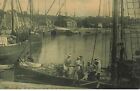 Boat #21332 Sailboat Fishing Sinners With Wharf To Port Canvas Anchor